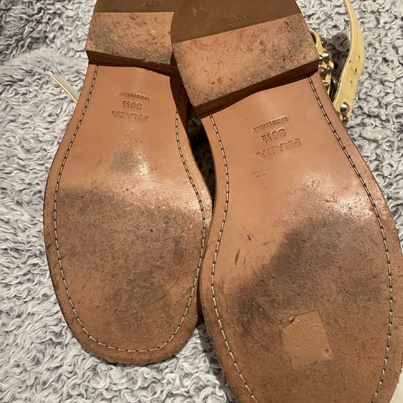 Prada sandals authentic size 7 - Picture 4 of 8